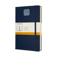 Записник Moleskine Classic Expanded середній / Лінійка Сапфір QP060EXPB20