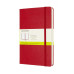 Записник Moleskine Classic Expanded середній / Нелінований Червоний QP062EXPF2