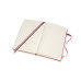 Записник Moleskine Classic Expanded середній / Нелінований Червоний QP062EXPF2