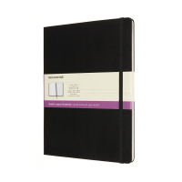 Блокнот Moleskine Classic большой / Линейка-Нелинированный Черный (8056420853001)