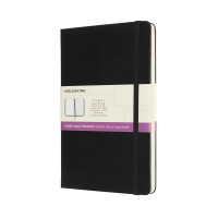 Записник Moleskine Classic середній / Лінійка-Нелінований Чорний NB313HBK