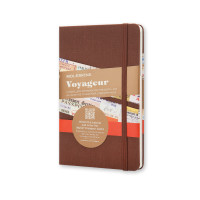 Записная книжка Moleskine Вояжер медиум / Коричневый (9788867326150)