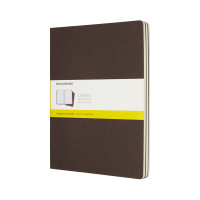 Блокнот Moleskine Cahier большой / Клетка Коричневый (8055002855310)
