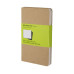 Записник Moleskine Cahier кишеньковий / Нелінований Беж QP413