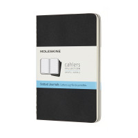 Блокнот Moleskine Cahier карманный / Точка Черный (8058341719206)