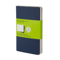 Блокнот Moleskine Cahier карманный / Нелинированный Синий (9788862931007)