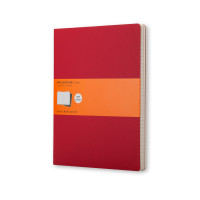 Блокнот Moleskine Cahier большой / Линейка Бордо (9788862931076)