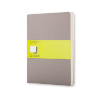 Записник Moleskine Cahier великий / Нелінований Теплий Сірий CH323