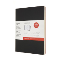 Записная книжка Moleskine Cahier (2 шт) Subject большой / Черный, Бордо (8053853602503)