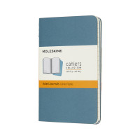 Записник Moleskine Cahier кишеньковий / Лінійка Жвавий Блакитний CH011B44