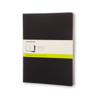 Блокнот Moleskine Cahier XXL / Нелинированный Черный (8055002851466)