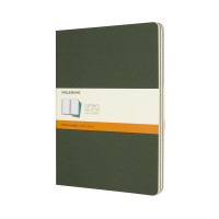 Блокнот Moleskine Cahier большой / Линейка Зеленый (8055002855334)