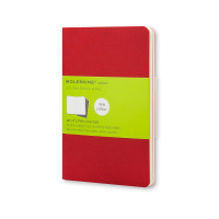 Записник Moleskine Cahier кишеньковий / Нелінований Бордо CH113