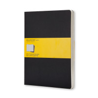 Блокнот Moleskine Cahier большой / Клетка Черный (9788883705021)