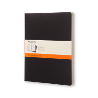 Блокнот Moleskine Cahier XXL / Линейка Черный (8055002851442)