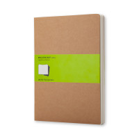 Блокнот Moleskine Cahier большой / Нелинированный Беж (9788883705069)