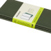Блокнот Moleskine Cahier карманный / Нелинированный Зеленый (8055002855235)