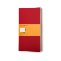 Записник Moleskine Cahier середній / Лінійка Бордо CH116