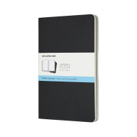 Записник Moleskine Cahier середній / Точка Чорний QP319