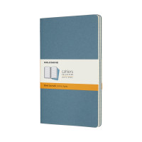 Записник Moleskine Cahier середній / Лінійка Жвавий Блакитний CH016B44