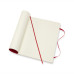 Записник Moleskine Classic великий / Клітинка Червоний М’який QP622F2