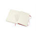 Записник Moleskine Classic великий / Клітинка Червоний М’який QP622F2