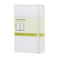 Записник Moleskine Classic кишеньковий / Нелінований Білий QP012WH