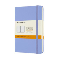 Блокнот Moleskine Classic карманный / Линейка Голубая Гортензия (8056420850796)