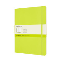 Блокнот Moleskine Classic большой / Нелинированный Лимонный Зеленый Мягкий (8056420851021)