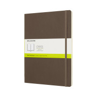 Блокнот Moleskine Classic большой / Нелинированный Коричневый Мягкий (8058341715574)