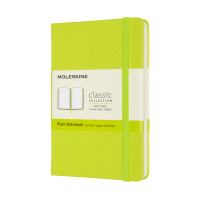 Блокнот Moleskine Classic карманный / Нелинированный Лимонный Зеленый (8056420850864)