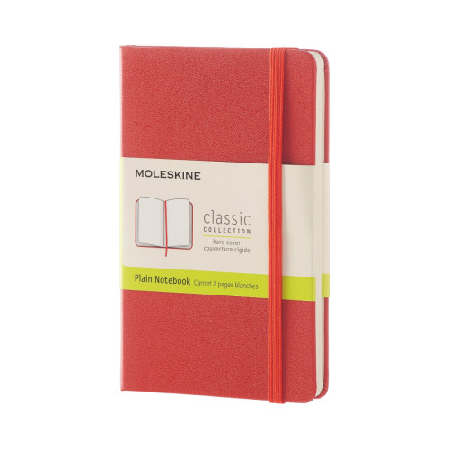Блокнот Moleskine Classic карманный / Нелинированный Оранжевый (8051272893656)