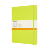 Блокнот Moleskine Classic большой / Линейка Лимонный Зеленый Мягкий (8056420851014)