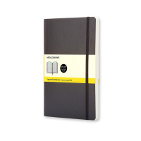 Записник Moleskine Classic кишеньковий / Клітинка Чорний М’який QP612