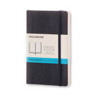 Записник Moleskine Classic кишеньковий / Точка Чорний М’який QP614