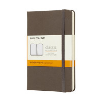 Блокнот Moleskine Classic карманный / Линейка Коричневый (8058341715253)