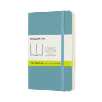 Записная книжка Moleskine Classic карманный / Нелинированный Океанский Синий Мягкий (8058341715482)