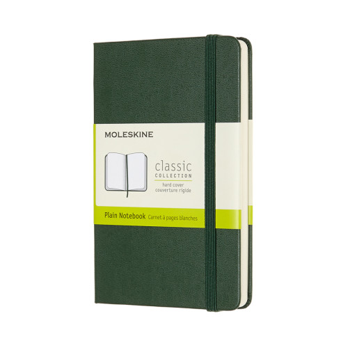 Блокнот Moleskine Classic карманный / Нелинированный Миртовый Зеленый (8058647629032)