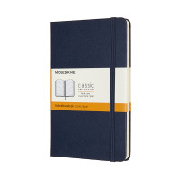 Записная книжка Moleskine Classic медиум / Линейка Сапфир (8058647626666)