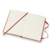Записник Moleskine Classic кишеньковий / Лінійка Червоний MM710F2