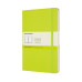 Записник Moleskine Classic середній / Нелінований Лимонний Зелений QP062C2