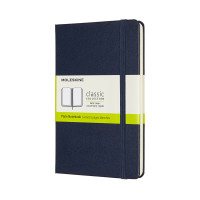 Записник Moleskine Classic медіум / Нелінований Сапфір QP052B20