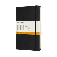 Записник Moleskine Classic медіум / Лінійка Чорний QP050