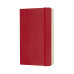Блокнот Moleskine Classic карманный / Нелинированный Красный Мягкий (8055002854610)