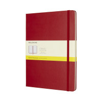 Записник Moleskine Classic великий / Клітинка Червоний QP091F2