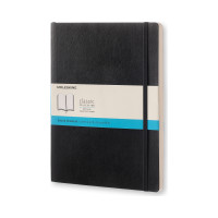 Записник Moleskine Classic великий / Точка Чорний М’який QP624