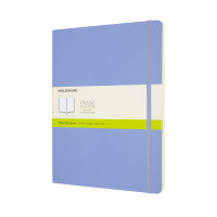 Блокнот Moleskine Classic большой / Нелинированный Голубая Гортензия Мягкий (8056420850963)