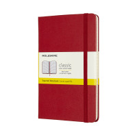 Записник Moleskine Classic медіум / Клітинка Червоний QP051F2