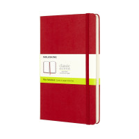 Блокнот Moleskine Classic средний / Нелинированный Красный (9788862930062)