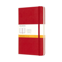 Записник Moleskine Classic середній / Лінійка Червоний QP060F2